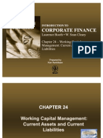 Chapter 24 - Working Capital Management - Current Assets and Current Liabilities