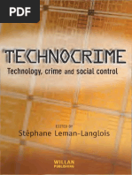 Leman-Langlois, Stéphane - Technocrime - Technology, Crime and ...