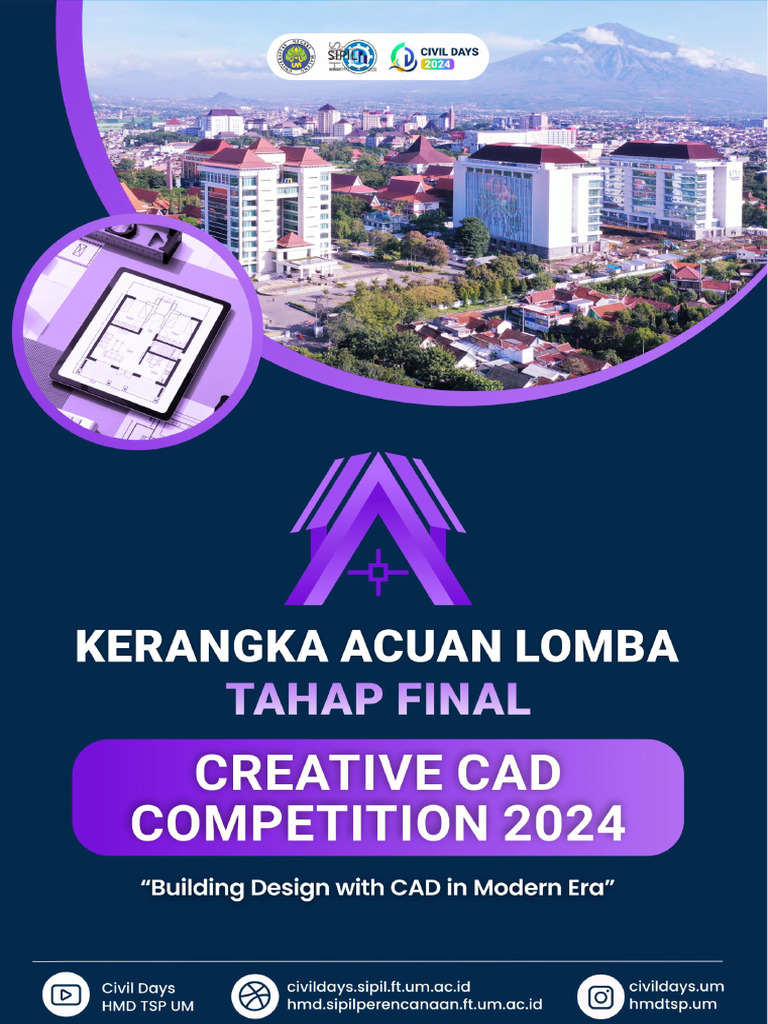 Kerangka Acuan Lomba Creative CAD Competition 2024 | PDF