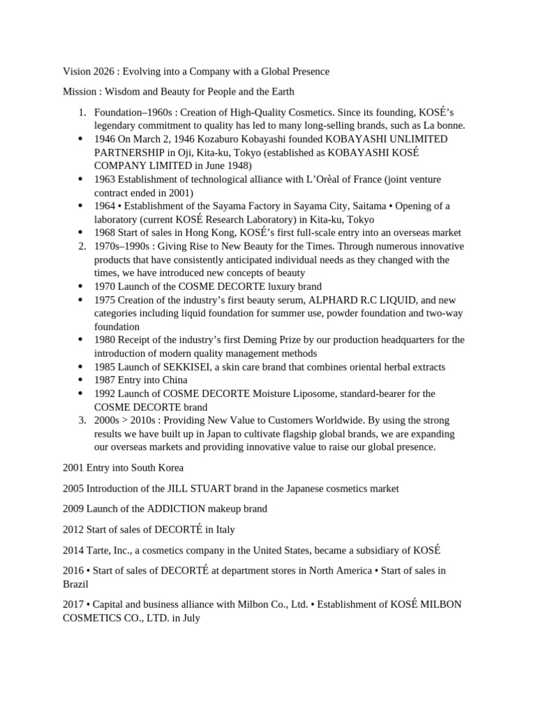 Vision Mission | PDF