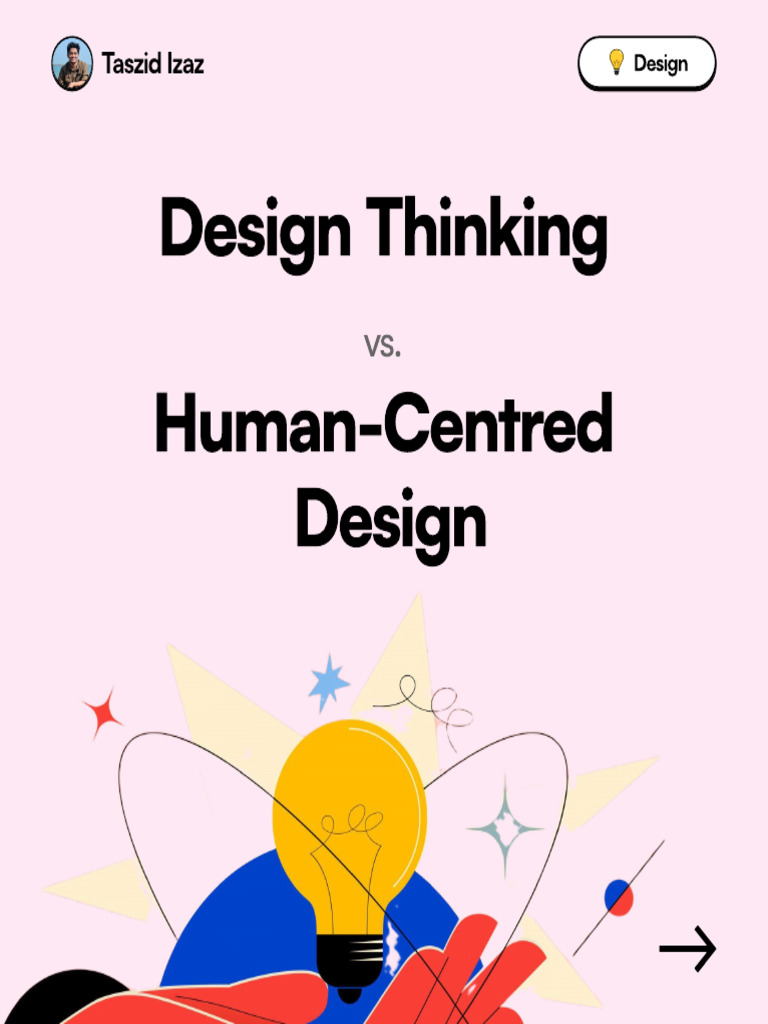Design Thinking Vs HumanCentered Design4 PDF
