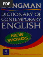 Longman Dictionary of Contemporary English - New Words - 2001 ...