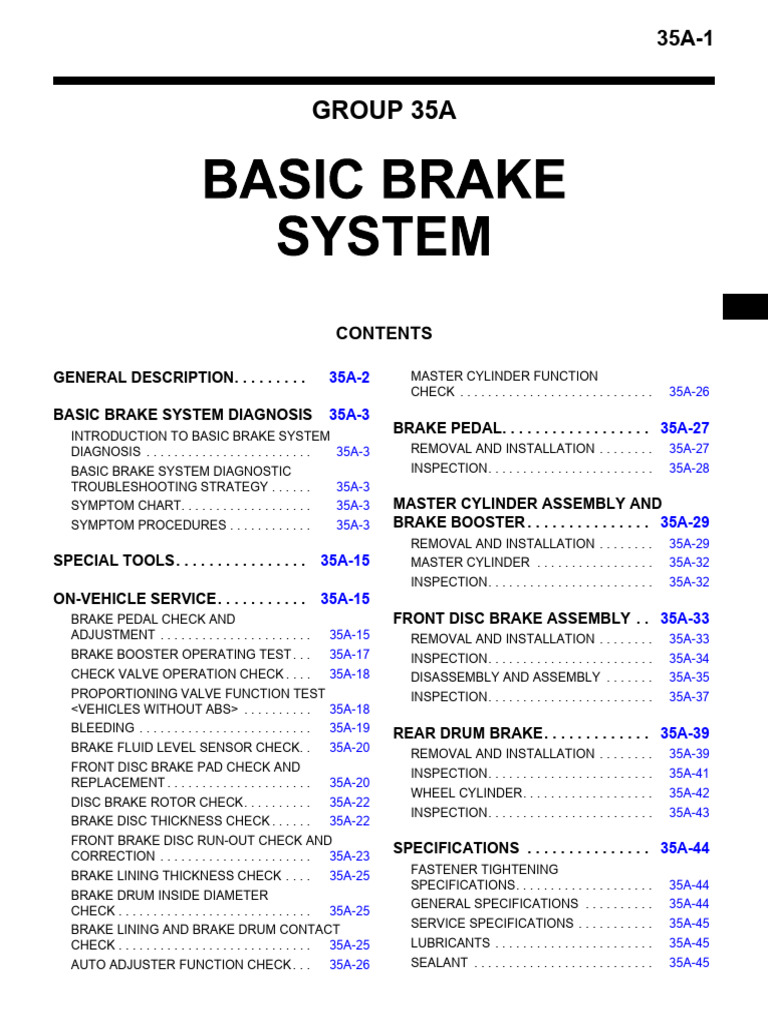 Break System | PDF | Brake | Transportation Engineering