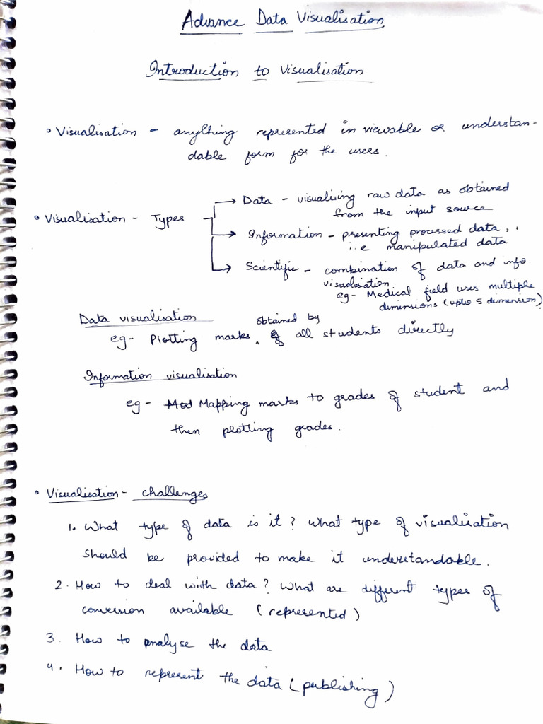 Adv Data Visualization | PDF