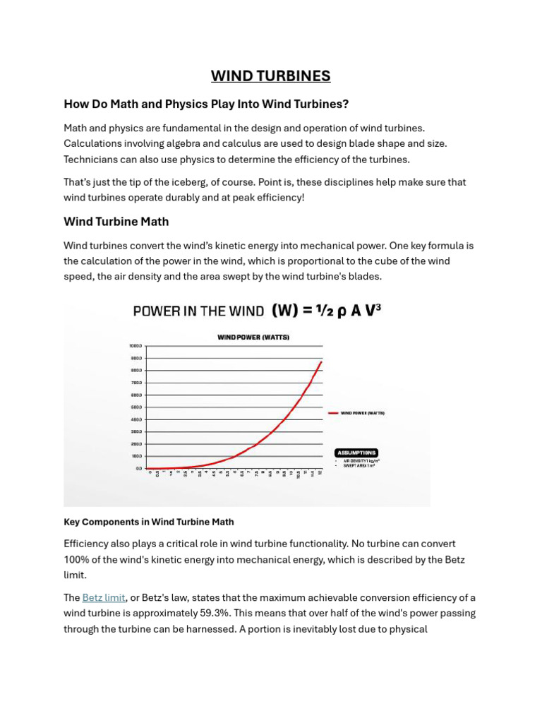 Wind Turbines | PDF