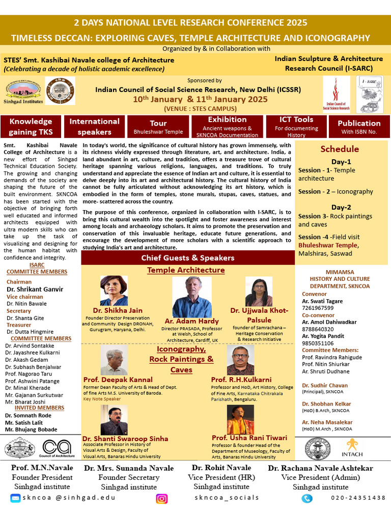 National Conference 'Timeless Deccan' - Call For Papers | PDF