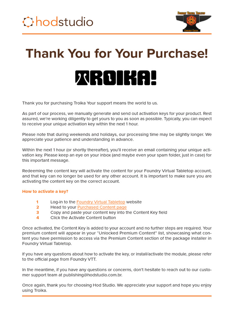Hotmart Foundry Troika | PDF