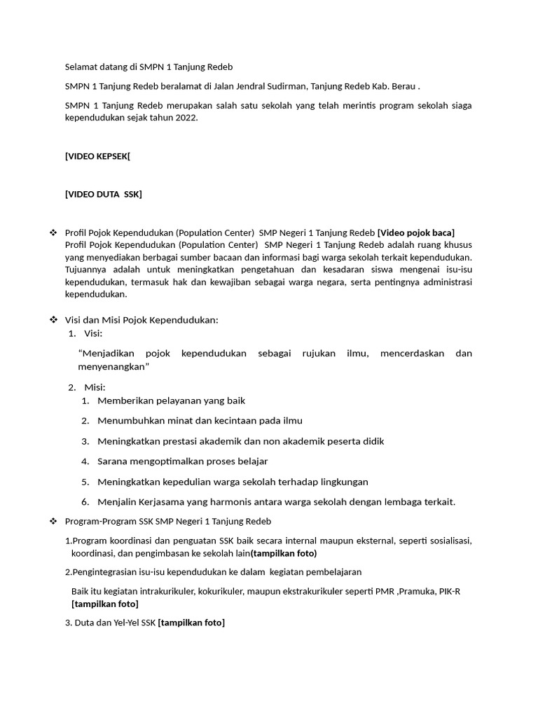 Teks Narasi Video | PDF