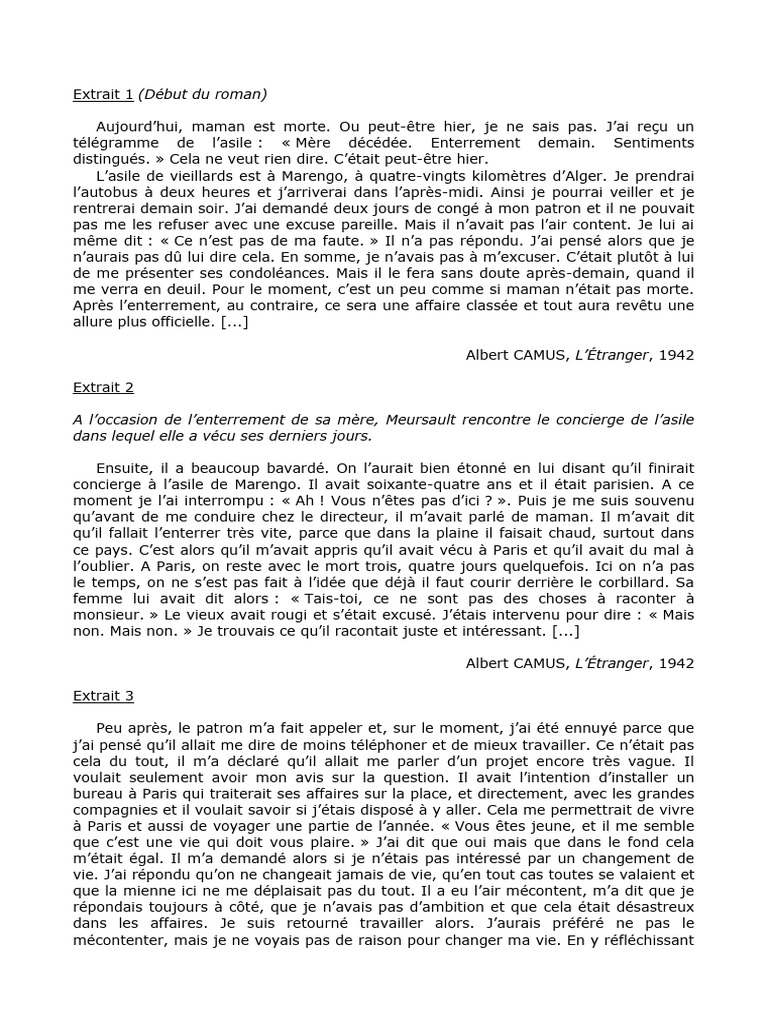 Texte Narratif | PDF