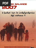 Portada Memoria 2007