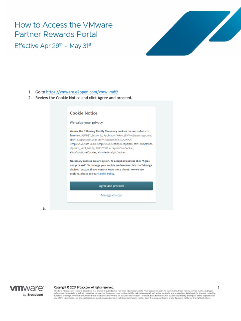 VMware Partner Rewards Portal Access | PDF