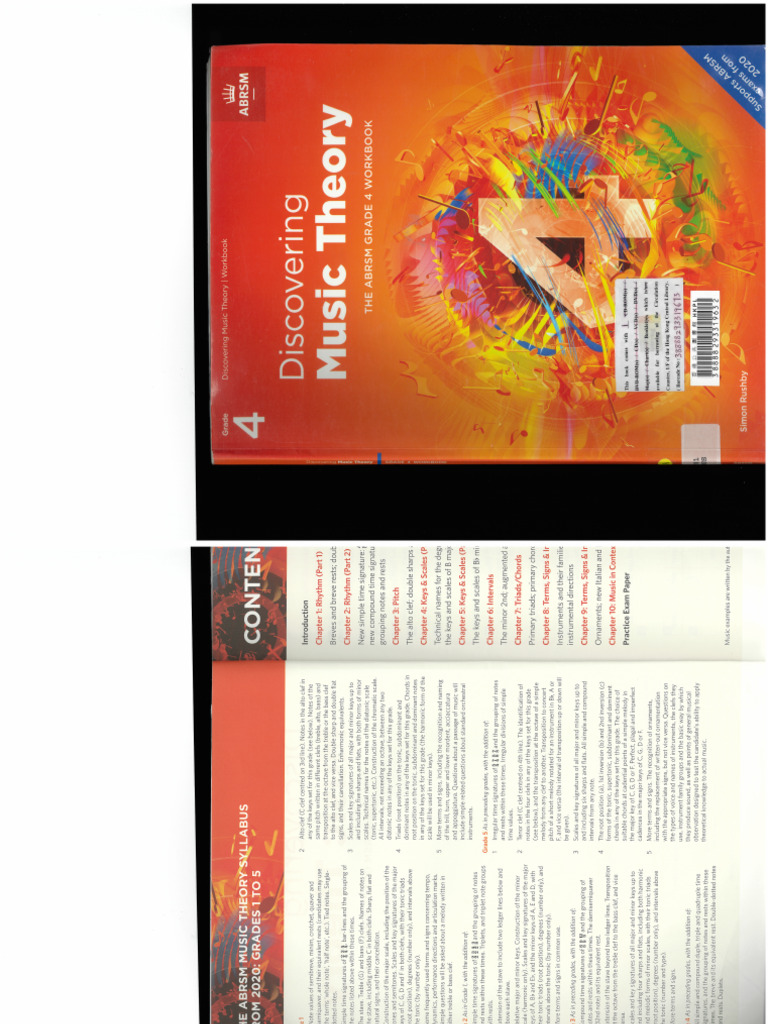 Grade 4 Music Theory Pdf