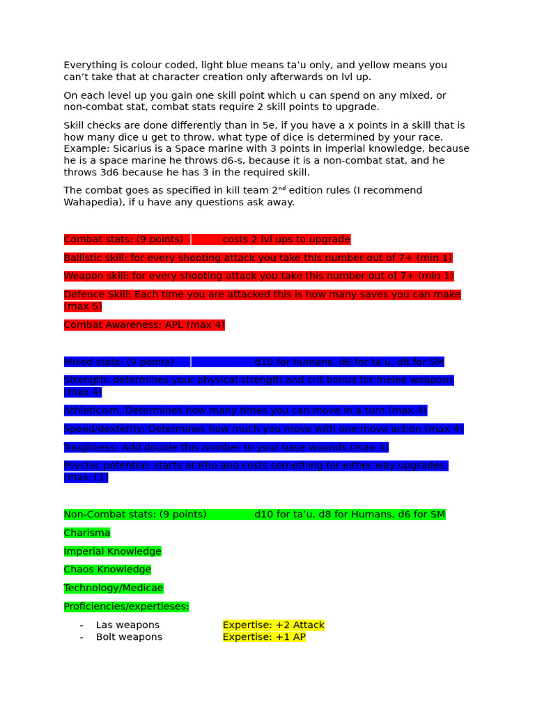 Datasheet Structure | PDF