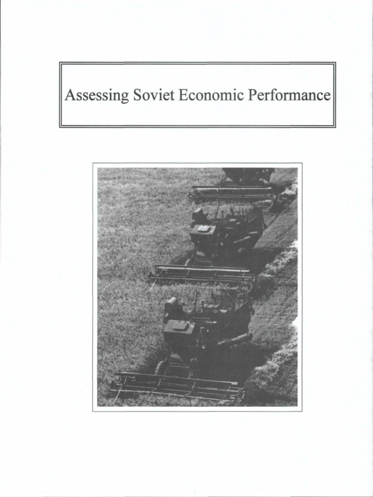 4 AssessingSovietEconomicPerformance Documents31 41 1 55 | PDF
