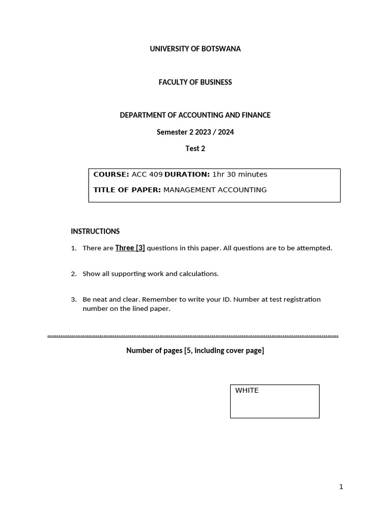42 409 TEST intelligence overview