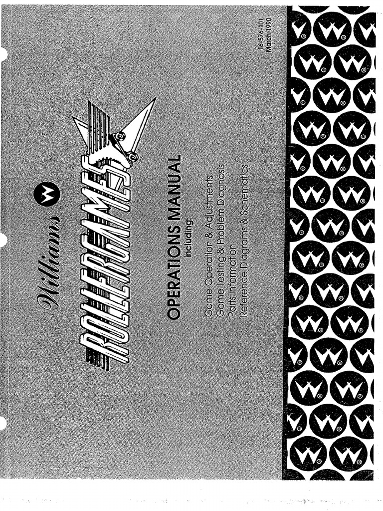 Rollergames Pinball Manual | PDF