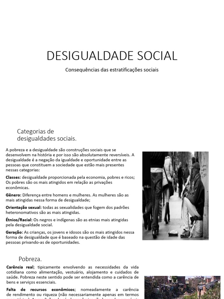 Desigualdade e Estrutura Social | PDF