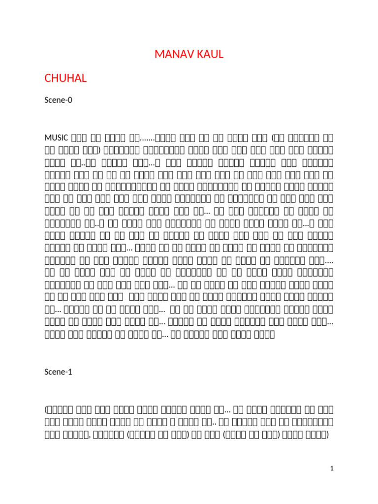 CHUHAL | PDF