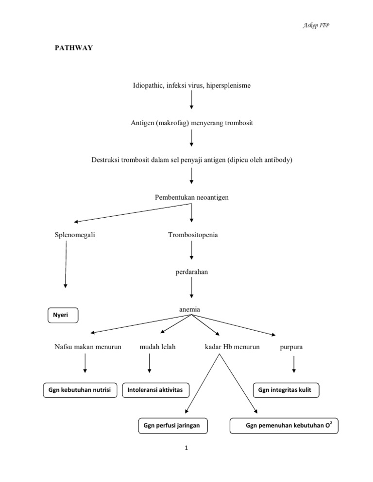 Pathway dan Diagnosa ITP pada Anak | PDF | Sains & Matematika