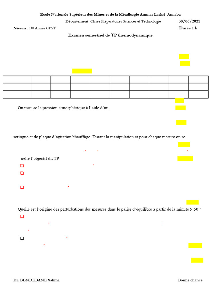 Solution Examen TP | PDF
