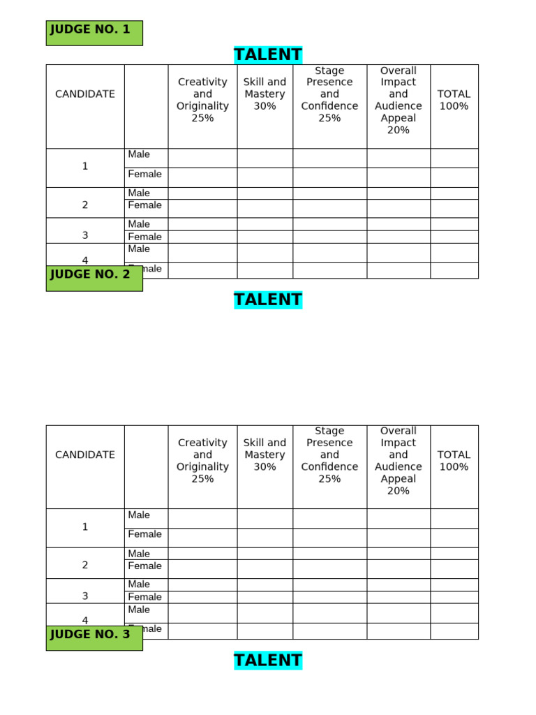 Intrams Score Sheet | PDF | Language Acquisition | Behavior Modification