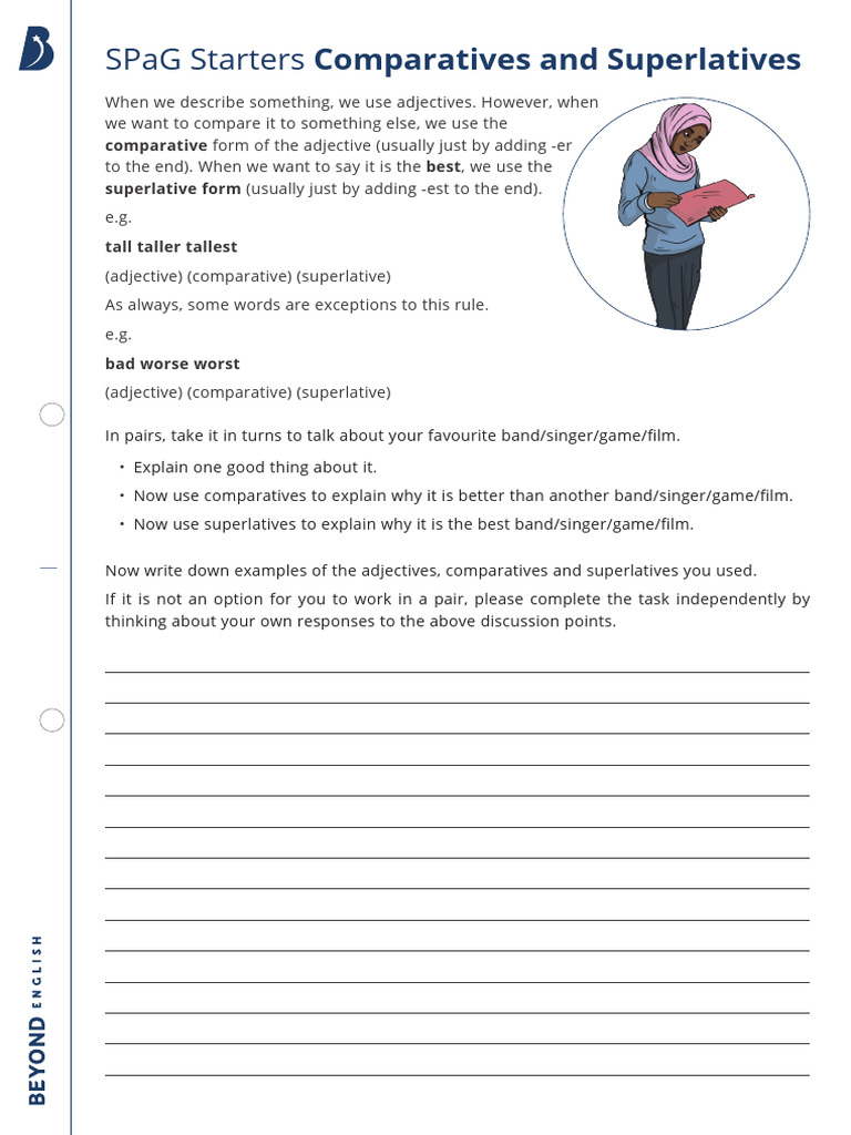 Comparatives and Superlatives | PDF