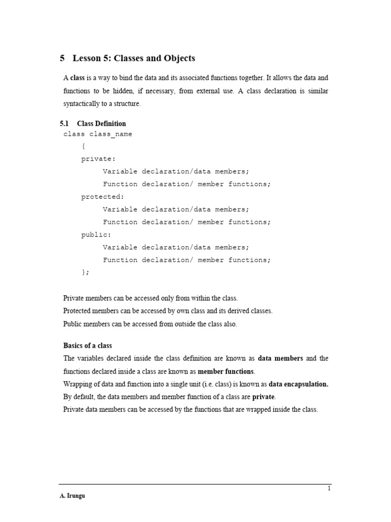 Classes And Objects Python Projects Github Download Folder Android