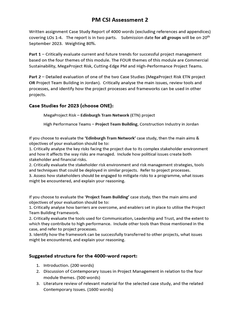 PM CSI Assessment 2 2023 | PDF