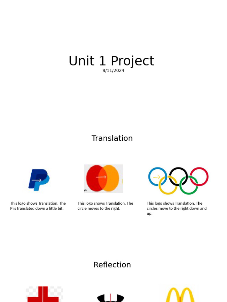 Unit 1 Geometry Project | PDF