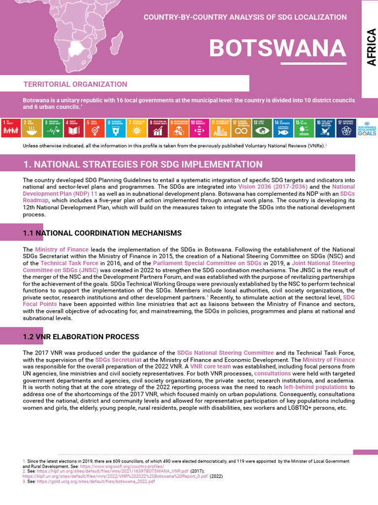 Botswana Pdf