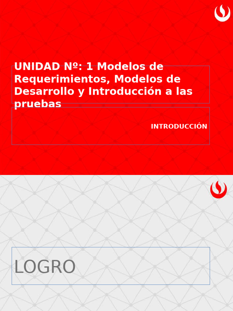 Unidad - 01 - S1 - Modelos de Requerimientos 2024-02 | PDF