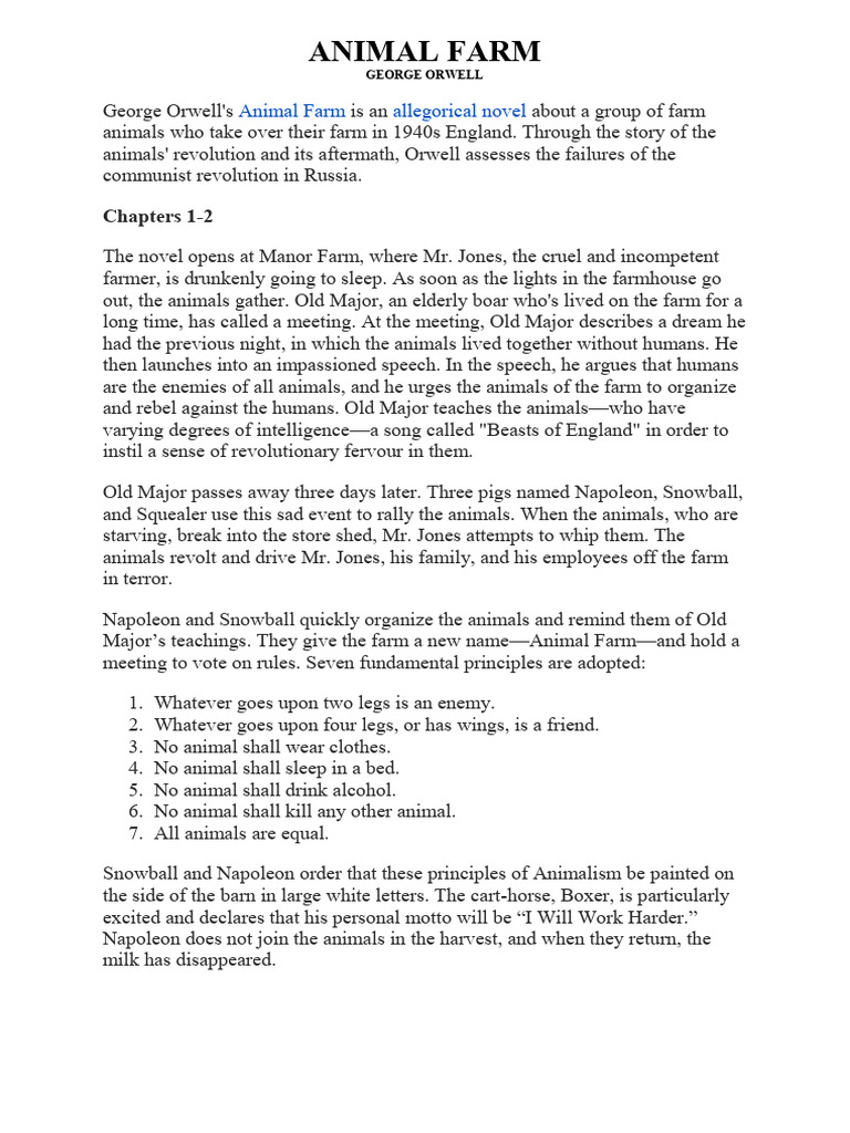 How Many Pages Is Animal Farm? Precision, Format, and the Surprising Length of Orwell’s Classic