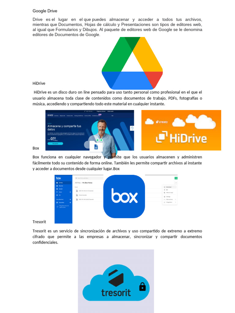Almacenamiento en La Nube Apps | PDF