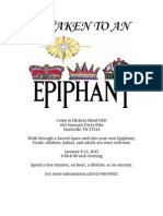 Epiphany Sacred Space Flier