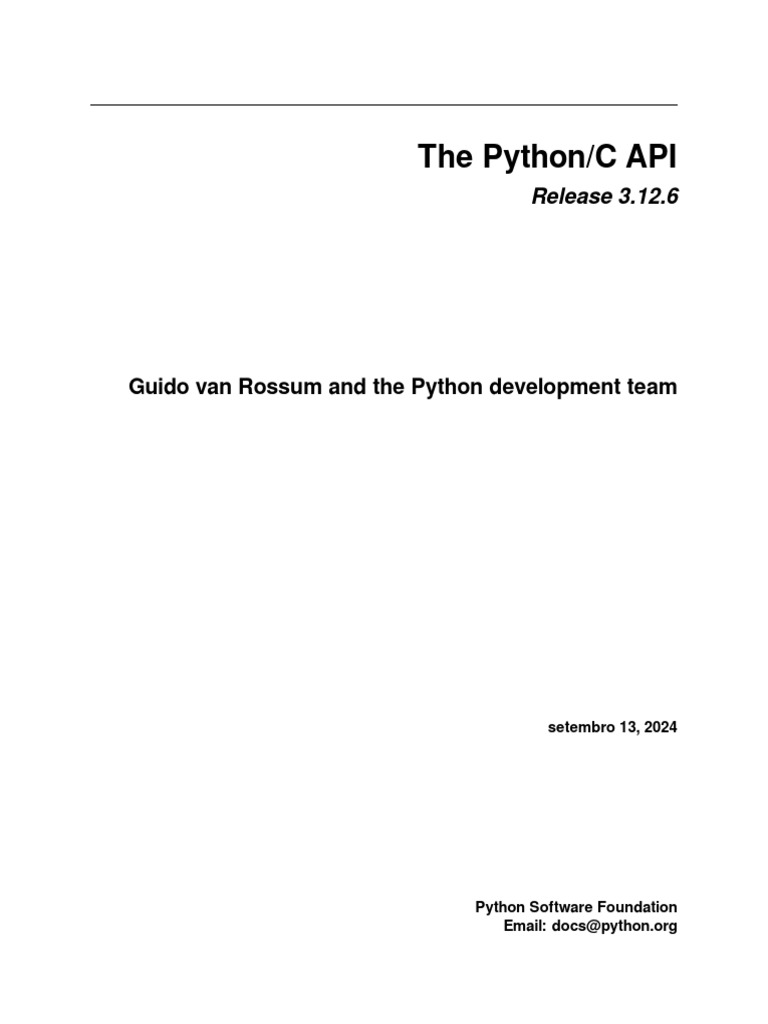 C Api | PDF