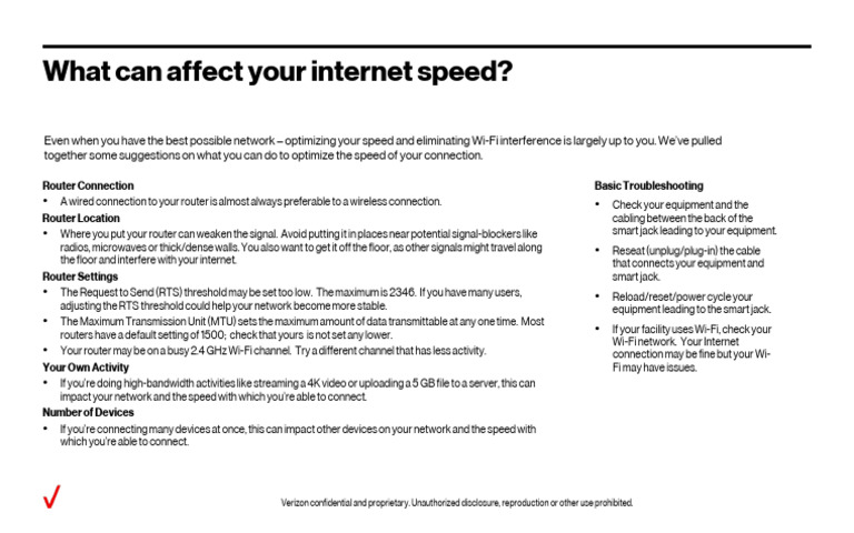 Optimizing Your Internet Speed | PDF