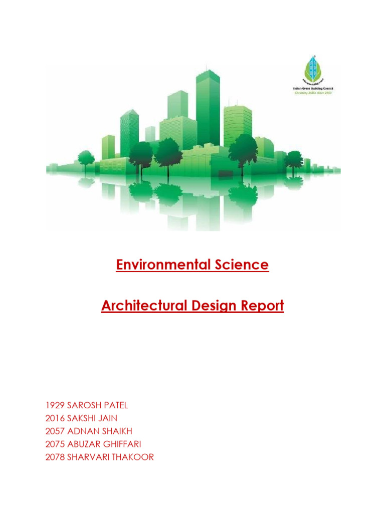 Environmental Science Architectural Design Report | PDF