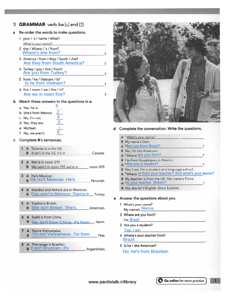 Homework - Pages 7,8 and 9. | PDF