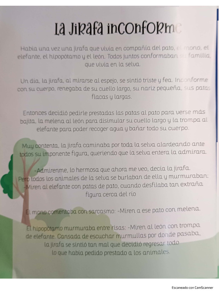La Jirafa Inconforme | PDF