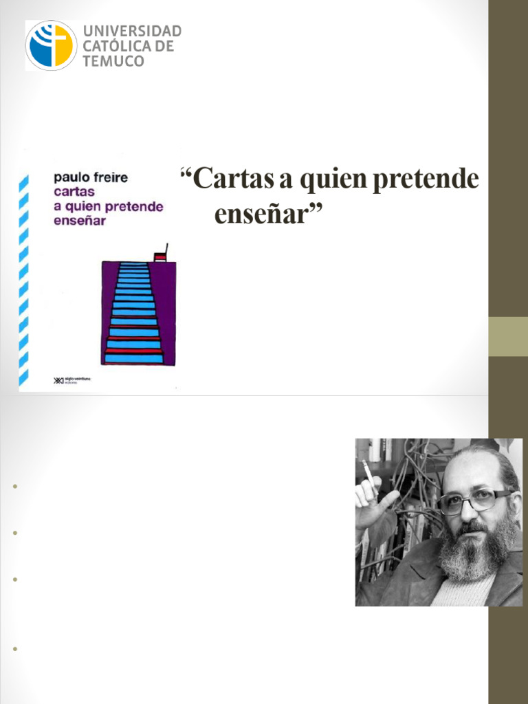 Cartas de Freire sobre la enseñanza | PDF