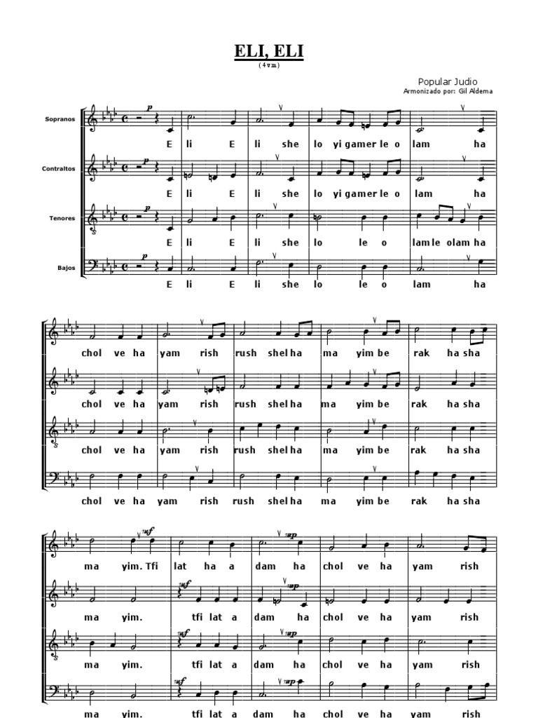 Eli, Eli | PDF
