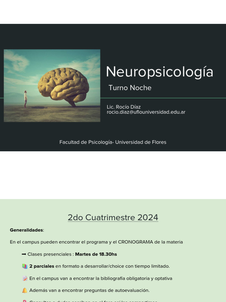 Clase 1 - Introduccion de Las Neurociencias | PDF | Neuropsicología ...