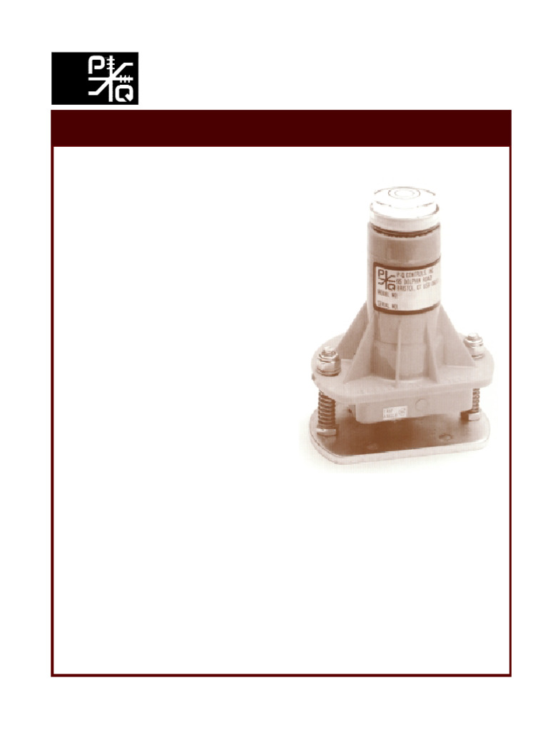 Di-Axial Level Sensor Model 420: With Independently Adjustable Trip ...