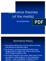 Normative Theories