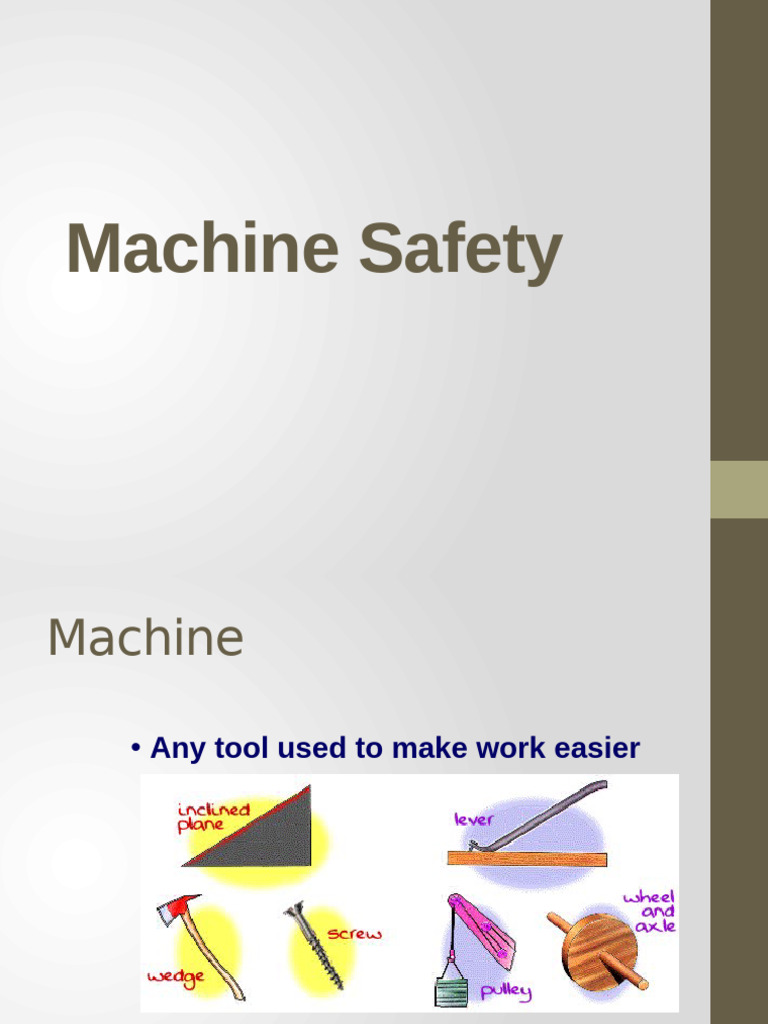 Machine Safety - 8hr | PDF
