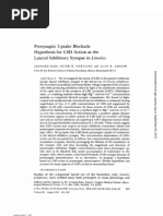 Leonard Kass Et Al - Presynaptic Uptake Blockade Hypothesis For LSD Action at The Lateral Inhibitory Synapse in Limulus