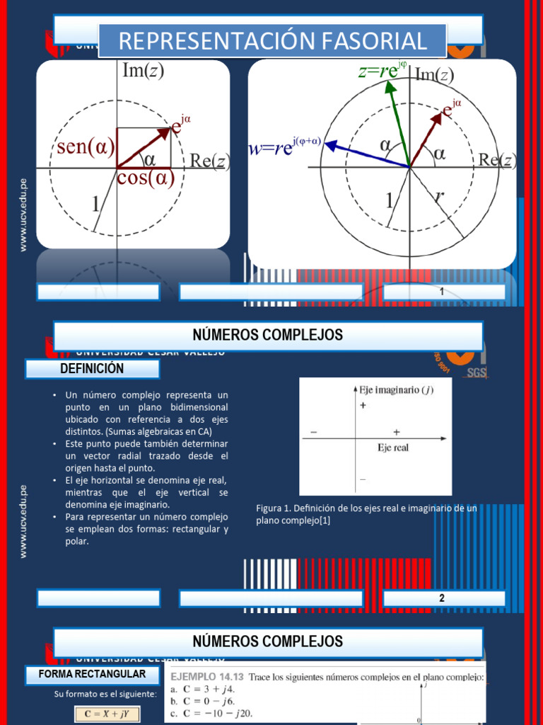 Diapositiva Representacion Fasorial | PDF