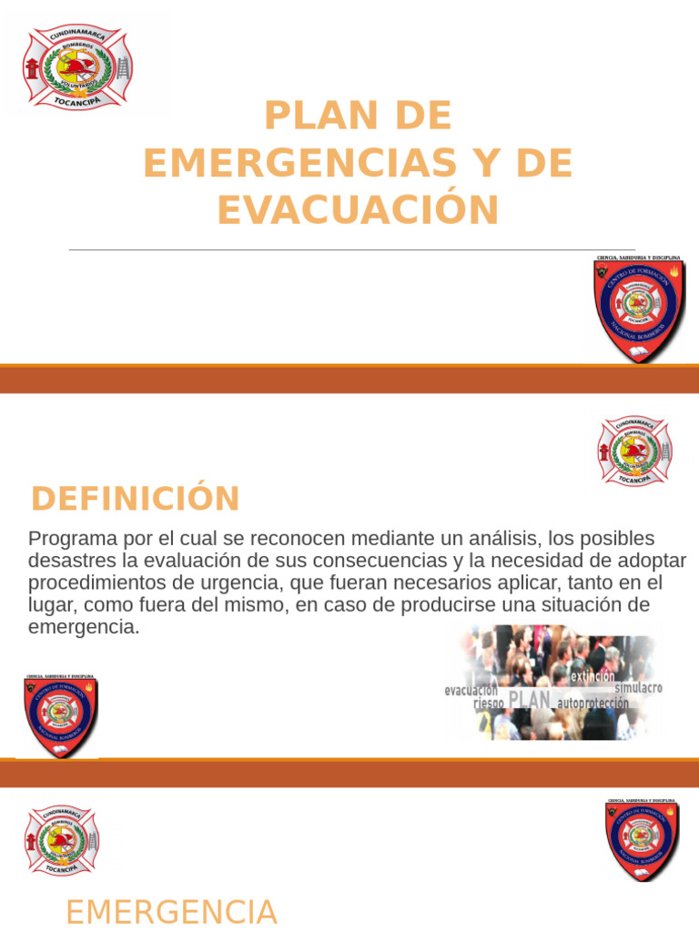 Plan de Emergencia y Evacuación | PDF