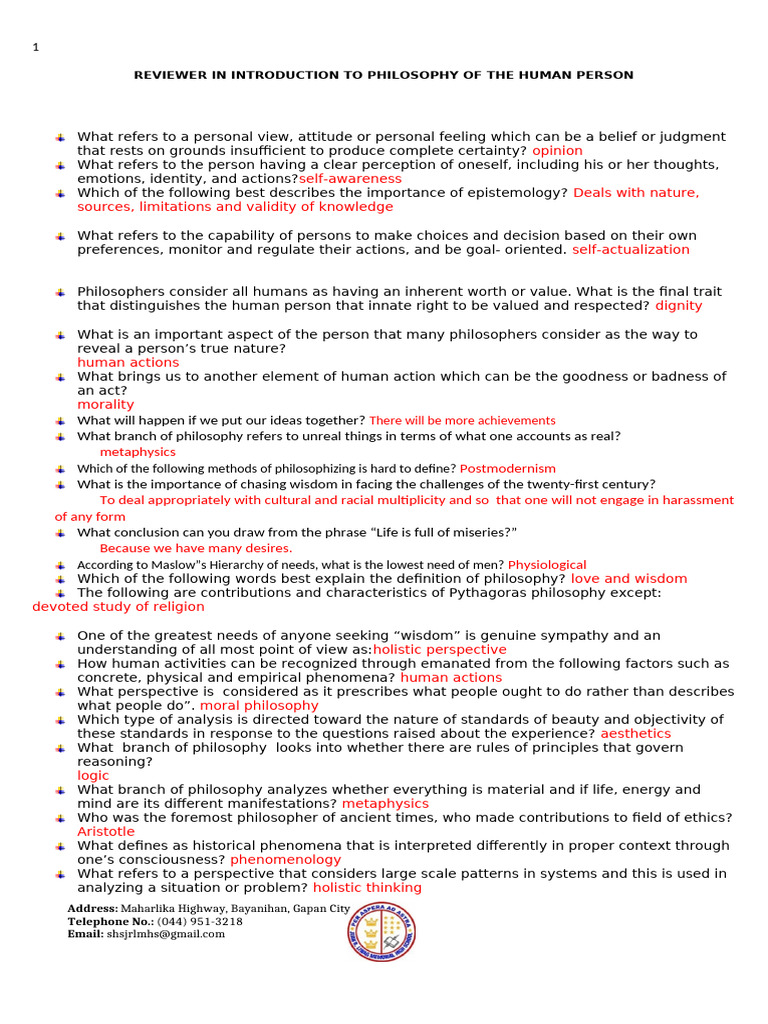 Reviewer in Philosophy | PDF