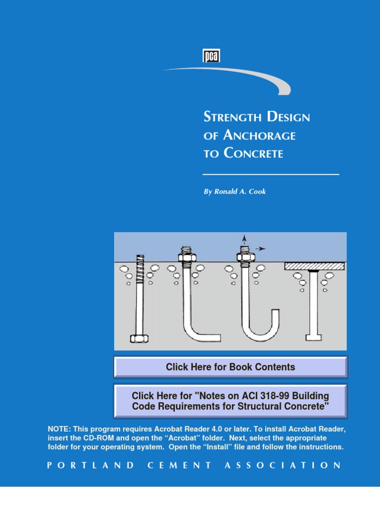 Design of Anchorage | PDF